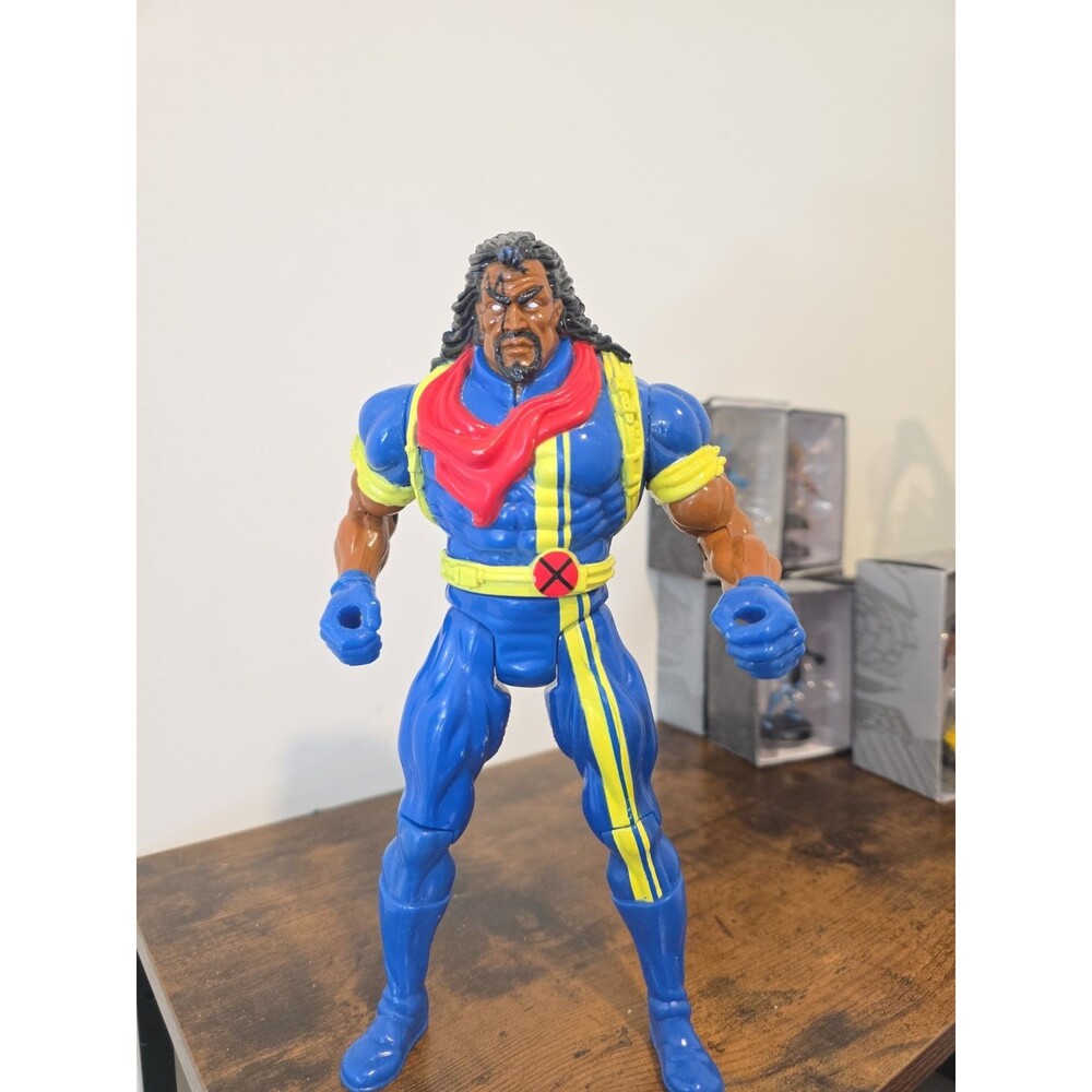 1994 ToyBiz X-Men Deluxe Edition BISHOP 10" Action Figure NO WEAPON Collectible